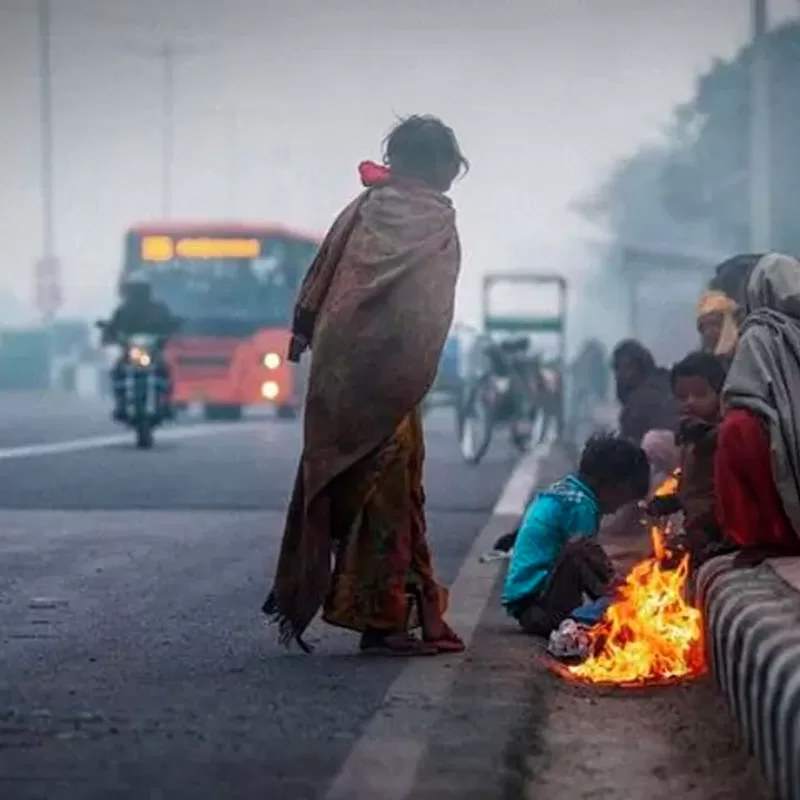 Nueva Delhi La capital de la India vive este miércoles su día más