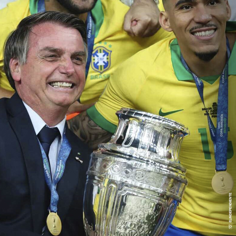 Insólito: Conmebol designa a Brasil como sede de Copa América 2021