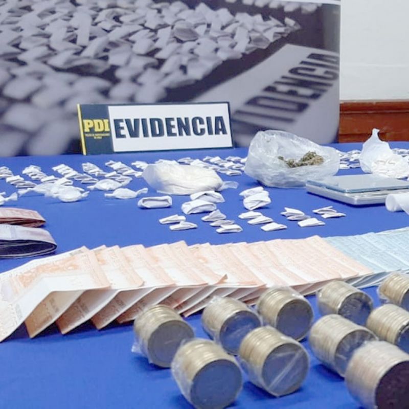 Banda mantenía casa a prueba de balas en Curicó para negocio microtráfico