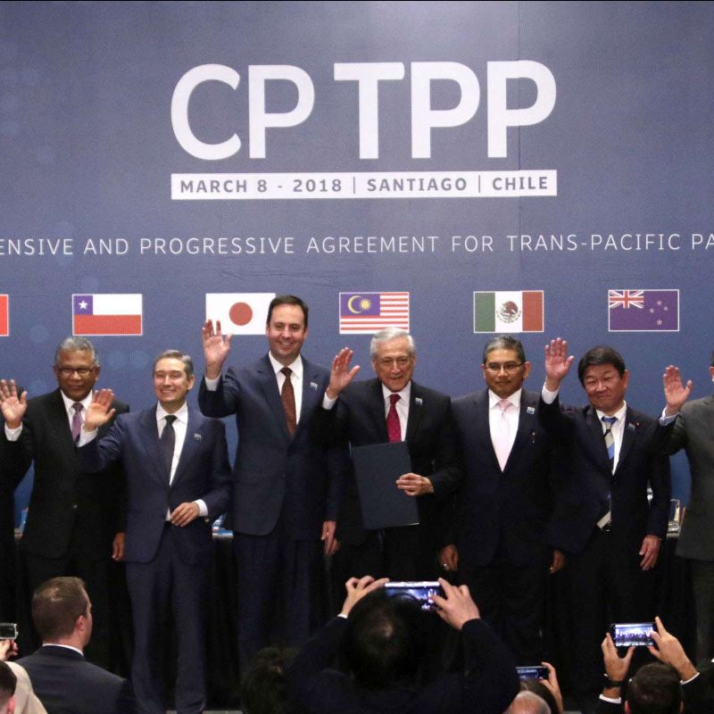 China pide unirse al Acuerdo Progresivo e Integral para la Asociación Transpacífica (TPP-11)