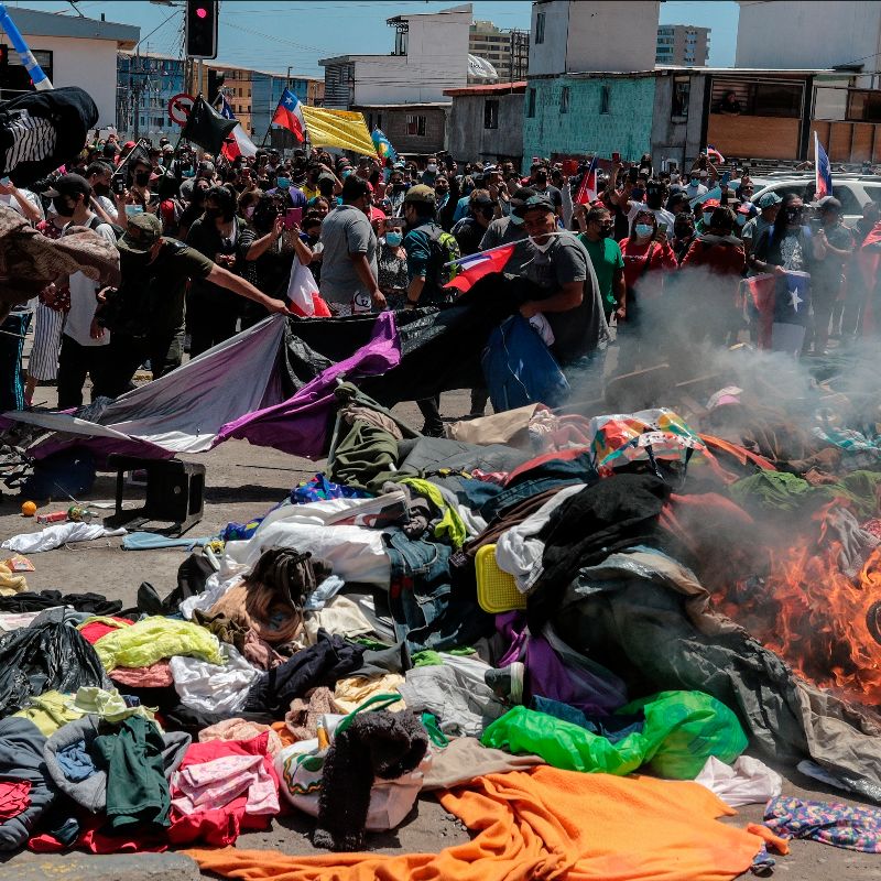 Gobierno venezolano repudió violencia contra migrantes en Iquique