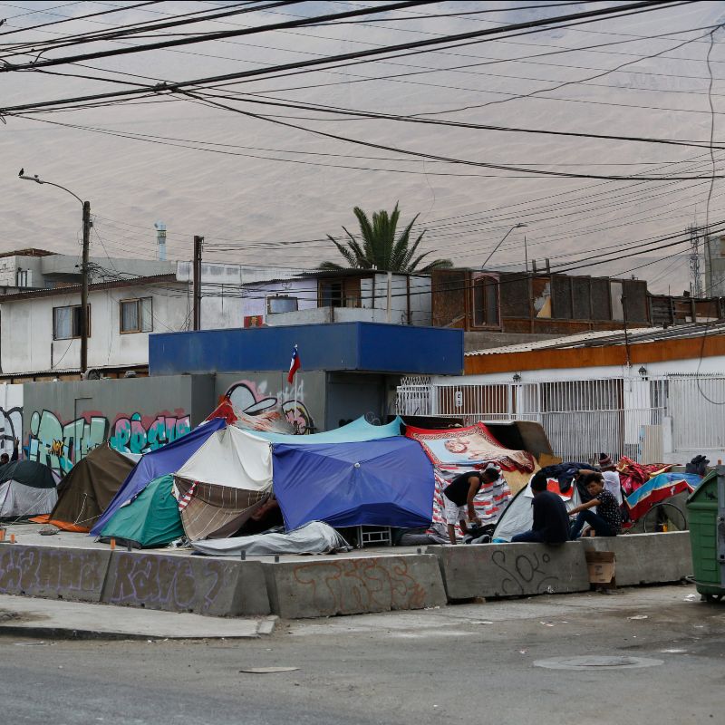 Confirmado: Preparan hospital de campaña en Iquique para migrantes
