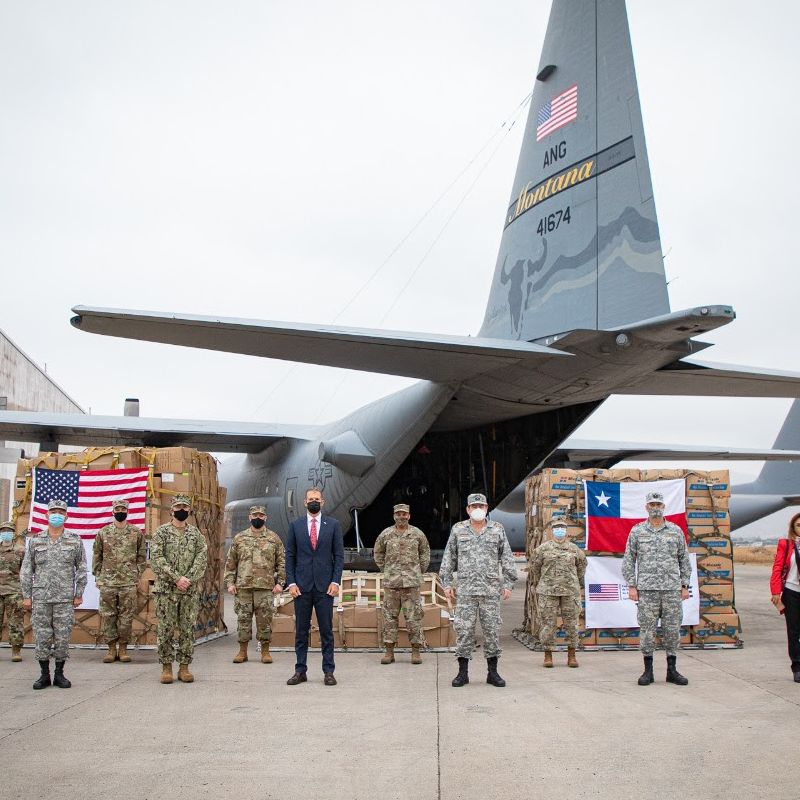 FACH recibe segundo Hércules C-130 donado por Estados Unidos