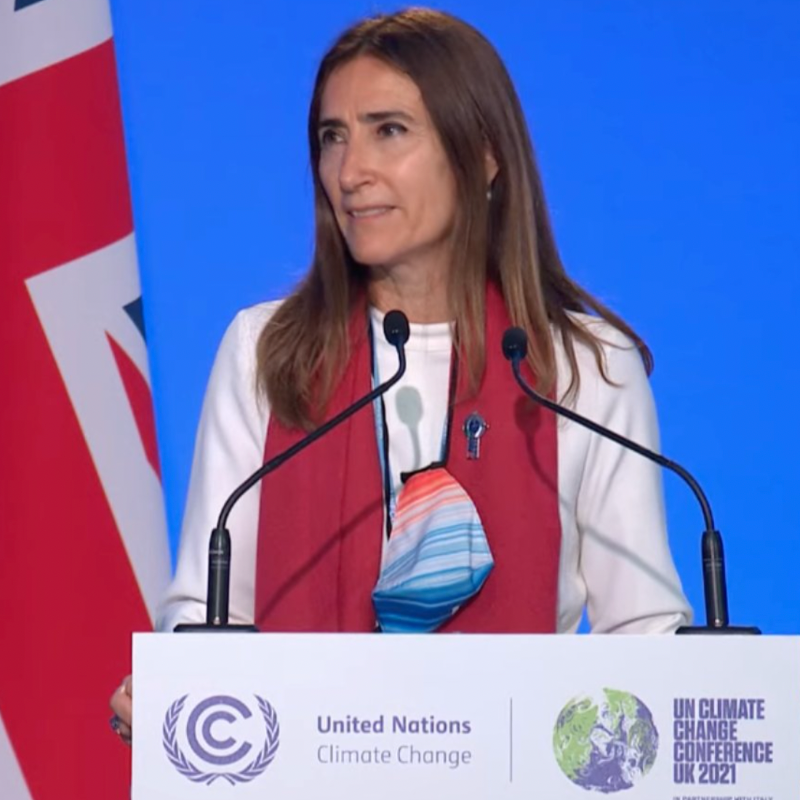 Ministra de Medio Ambiente de Chile, inauguró Cumbre COP26, en Glasgow, Escocia