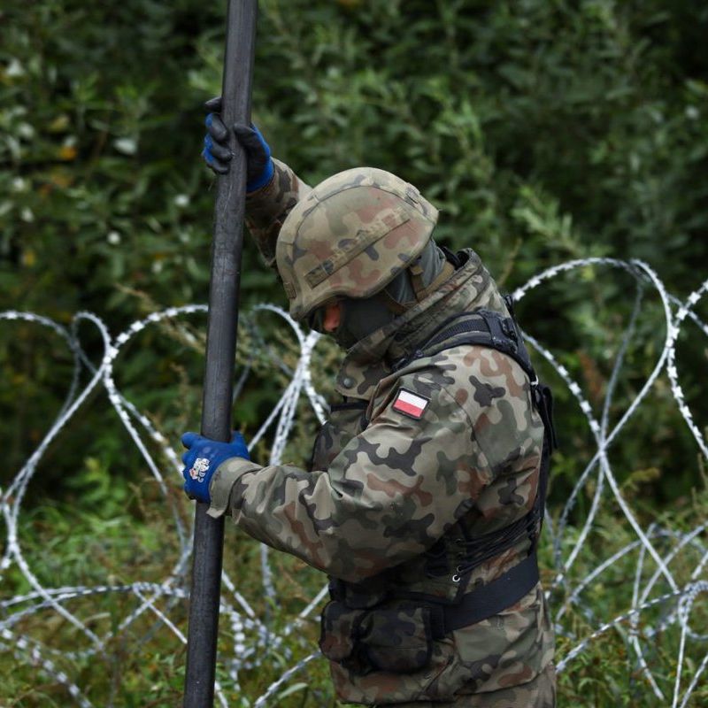 Polonia construiría un muro para frenar migración ilegal desde Bielorrusia