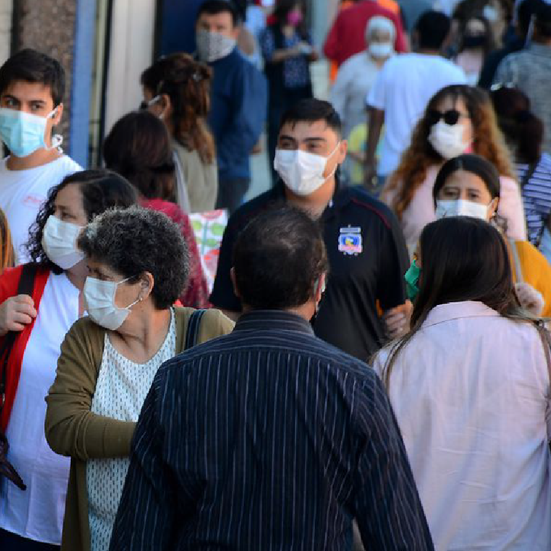 Semana del 17 al 23 de enero, la peor en contagios en Chile. Aysén y Maule las regiones con mayor alza de casos