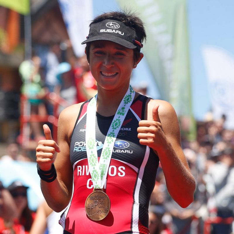 Bárbara Riveros logra podio en Ironman de Pucón