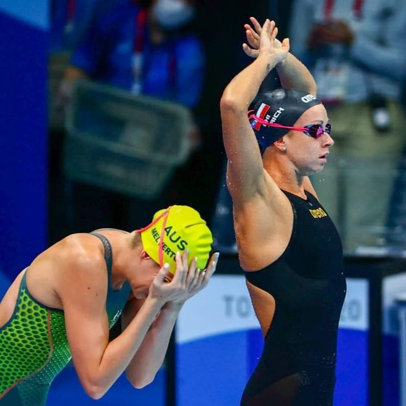 Best Swimming eligió a Kristel Kobrich como mejor nadadora latinoamericana durante el 2021