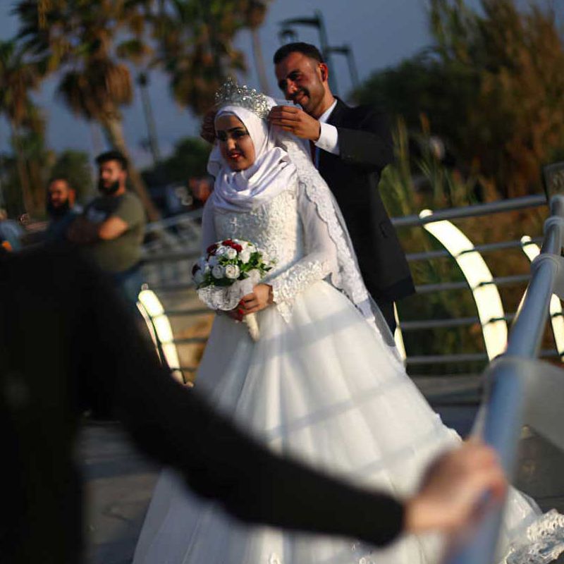 Novio sirio se divorcia de su novia, minutos después de haberse casado
