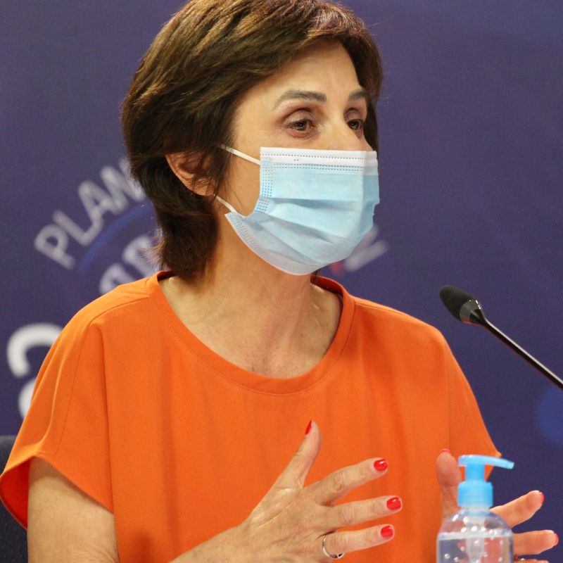 Ex Subsecretaria de Salud, Paula Daza, da Positivo a PCR