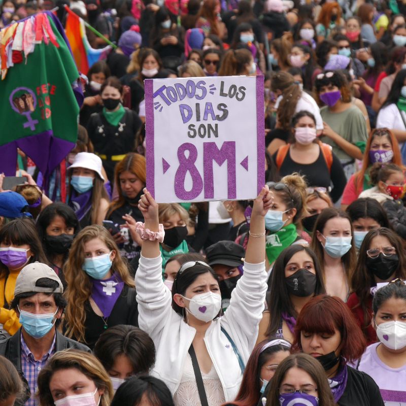 Día Internacional de la Mujer: Marchas y masivo orgullo femenino, marcarán un día histórico en el país