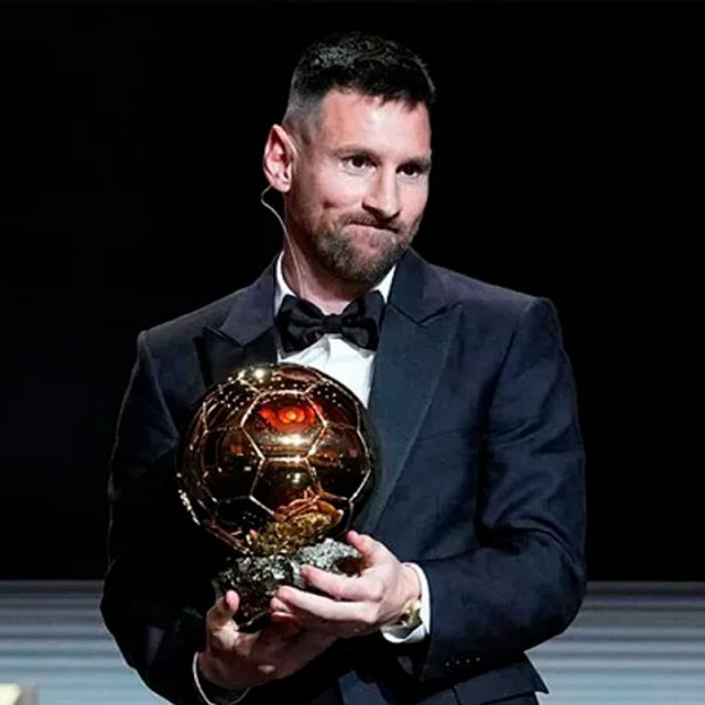 Polémica en la entrega del Balón de Oro. Lionel Messi gana su octava