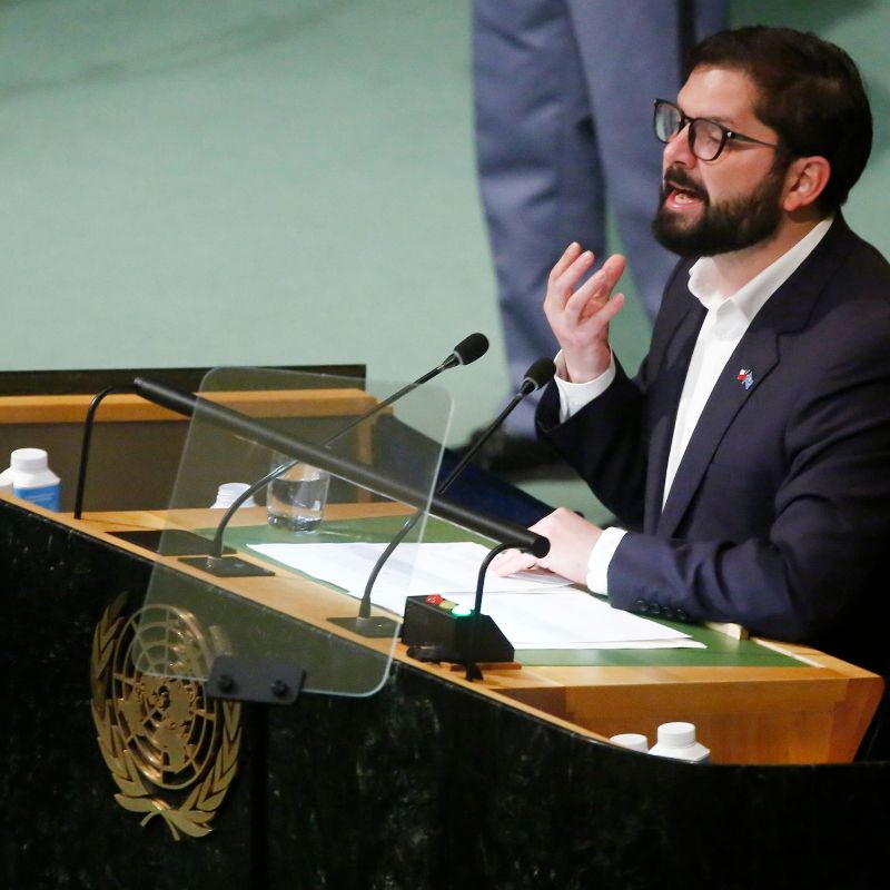Boric rechaza haber atacado a Trump en su discurso ante la ONU por tema climático. “Mi mensaje iba más allá de un presidente en particular”, afirmó