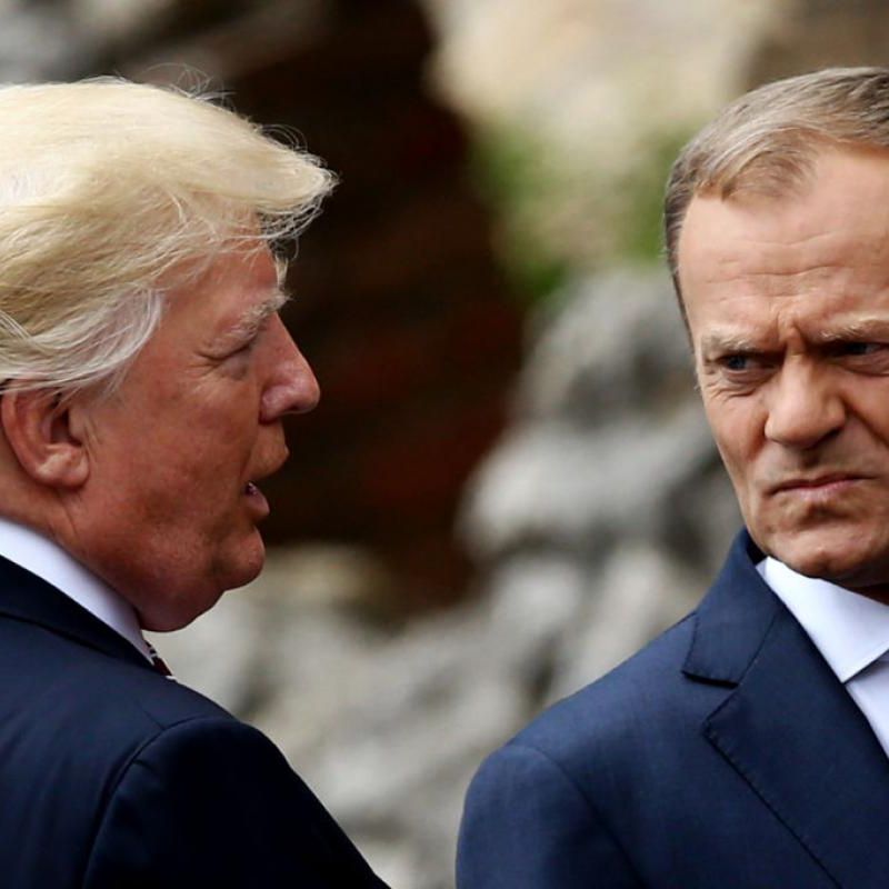 Donald Trump confirmó que su país defenderá a Polonia y Estonia, en caso de escalada de agresiones por parte de Rusia