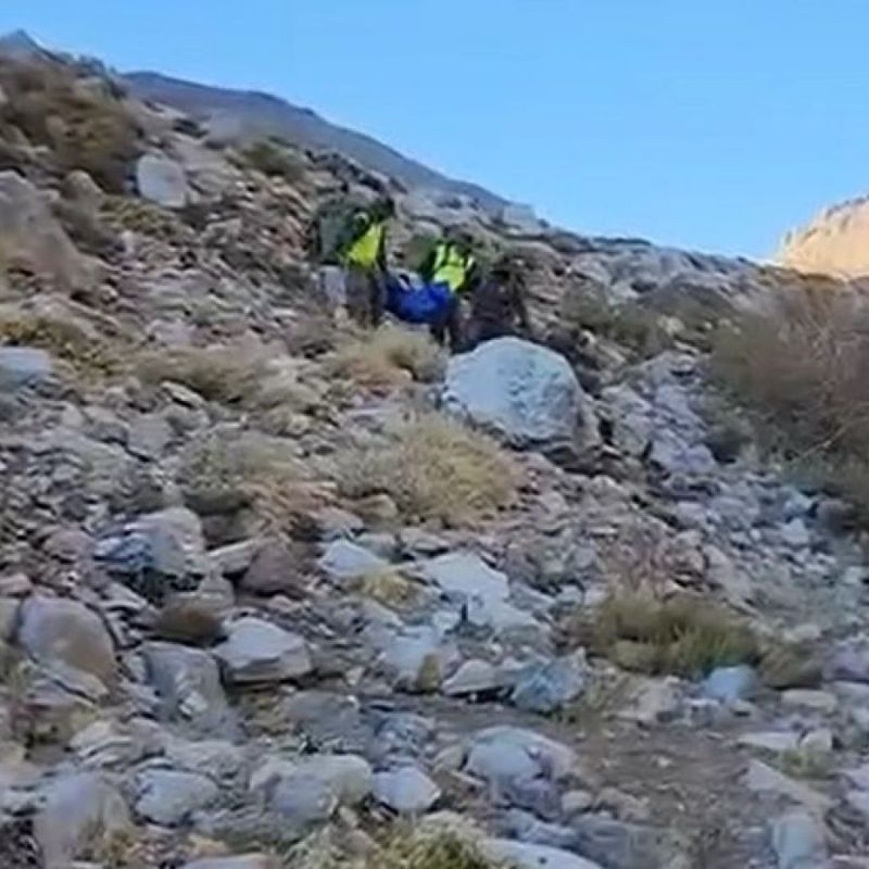 Encuentran cuerpo momificado en zona cordillerana del Alto del Carmen. Fiscalía y policías trabajan para esclarecer su muerte