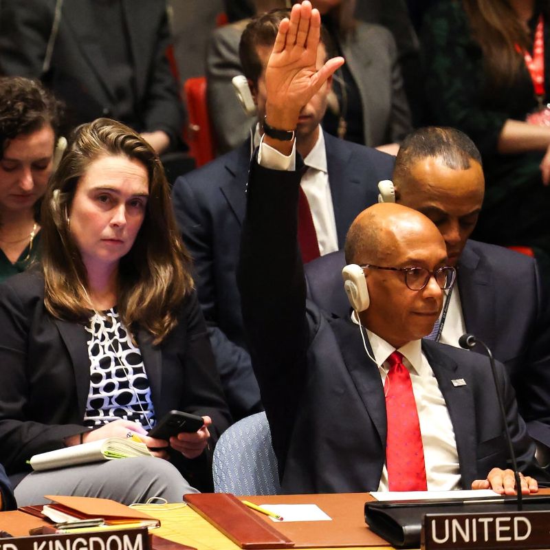Nuevamente Estados Unidos veta al Consejo de Seguridad de la ONU, por solicitar un alto al fuego