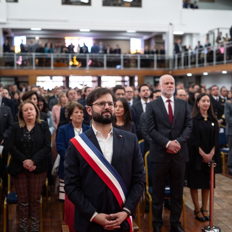 Haciendo un llamado “a la unidad y la esperanza” y mencionando que “la fe y la solidaridad, son la base para enfrentar el futuro”, Boric asistió a su último Tedeum Evangélico