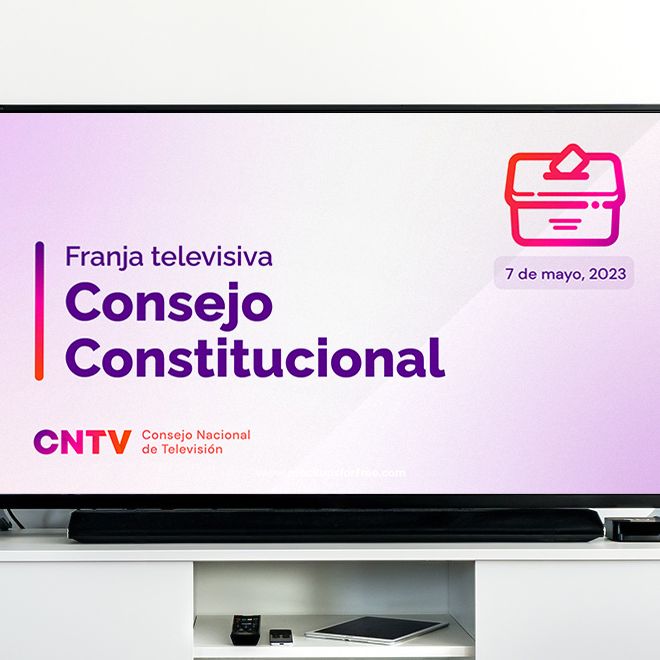 CNTV da a conocer reglamento y distribución del tiempo de la Franja Electoral, de la Elección Presidencial y Parlamentaria 2025