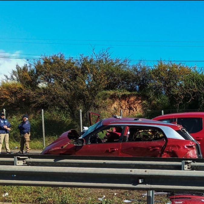 Cuatro muertos deja trágico accidente provocado por conductor ebrio. Fatal Accidente ocurrió en el Troncal Sur de Villa Alemana