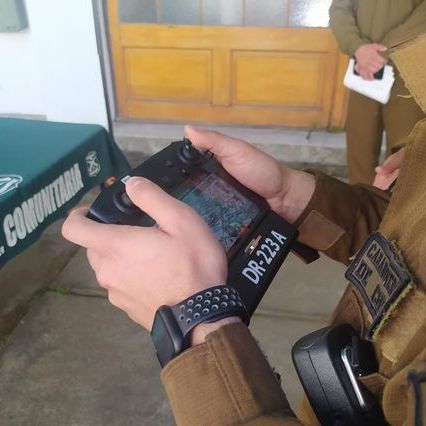Dron que presta servicios en labores policiales de Carabineros de Linares, ha aumentado sensación de seguridad en la comuna