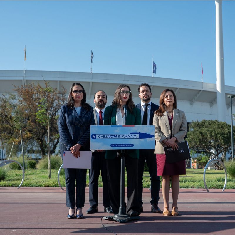 Gobierno lanza campaña Chile vota informado. Más de 15 millones es el padrón electoral, siendo casi 900 mil los extranjeros habilitados para sufragar