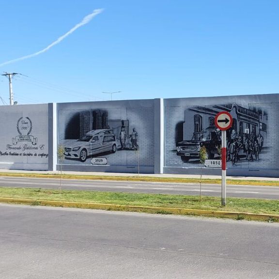 Inaugurarán histórico mural del Cementerio Municipal de Curicó, en el marco de las celebraciones por el aniversario 282 de la ciudad