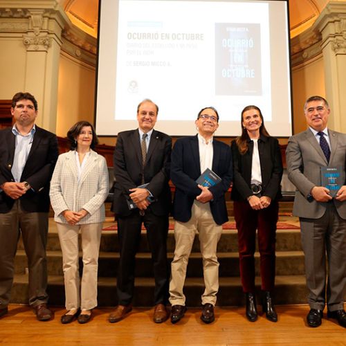 PUCV presenta libro de exdirector del INDH, Sergio Micco, sobre la génesis y evolución del estallido social