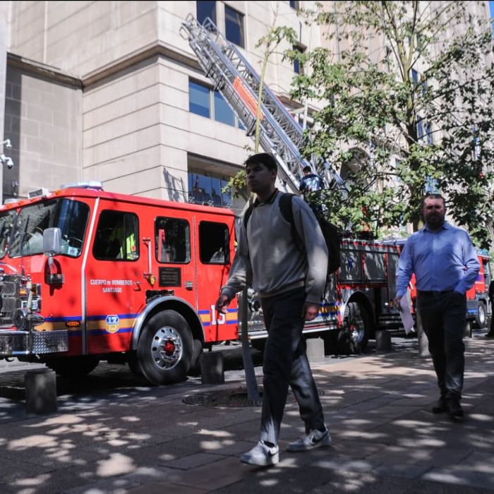 Por emanación de humo, evacúan edificio del Ministerio de Justicia