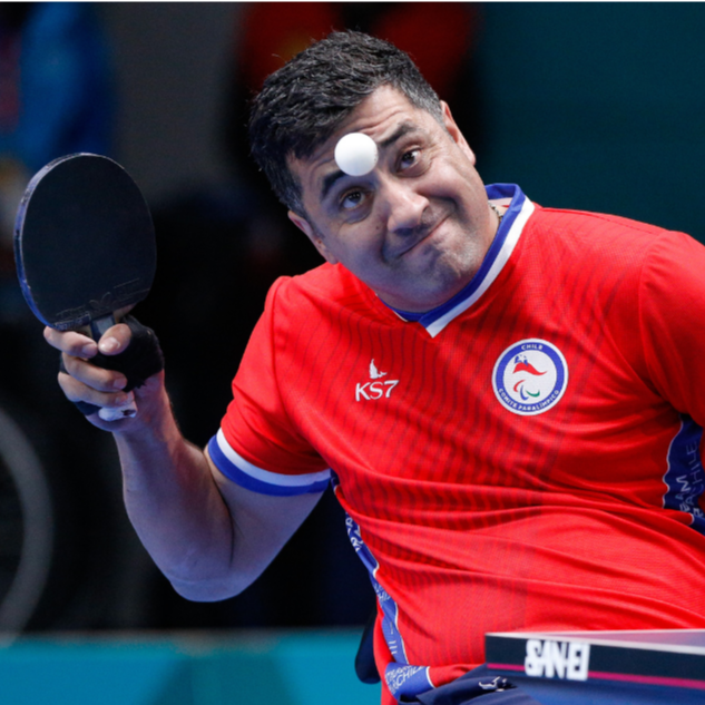 Tenismesista Paralímpico maulino, Luis Flores, busca clasificar en Sao Paulo 2025, al Mundial de la especialidad en Tailandia 2026