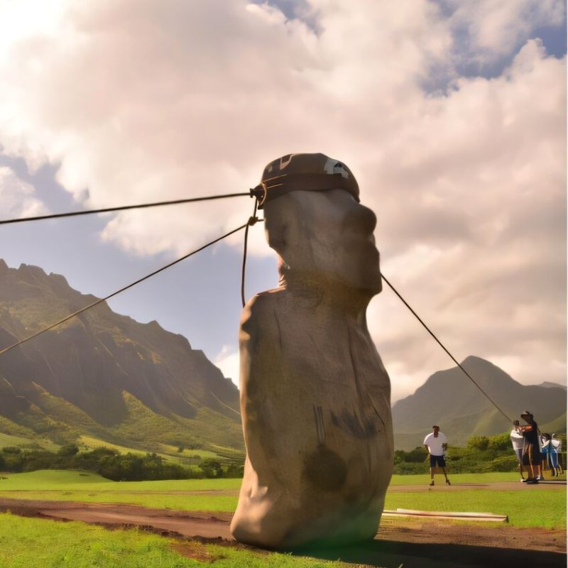 Uno de los grandes enigmas de la Isla de Pascua, fue descifrado… cómo caminaban los Moais