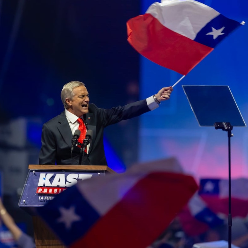 José Antonio Kast cierra campaña presidencial con acto masivo en Movistar Arena