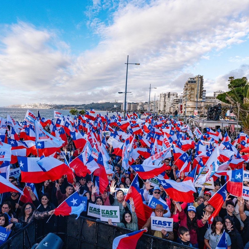 Kast cierra campaña en Viña del Mar con máximo despliegue de seguridad y promesas de orden