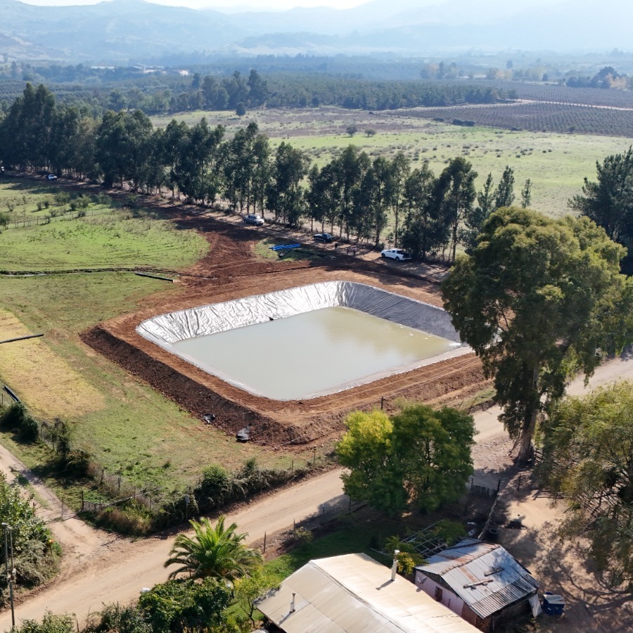 Tranques: la solución que permite asegurar el agua en el campo
