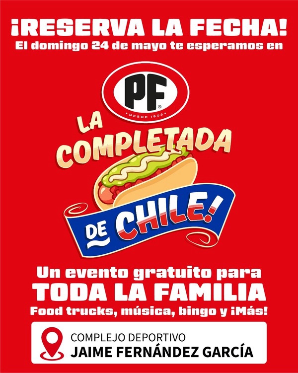 PFalimentos convierte mayo en el Mes del Completo y lo cerrará con una gran fiesta en Talca