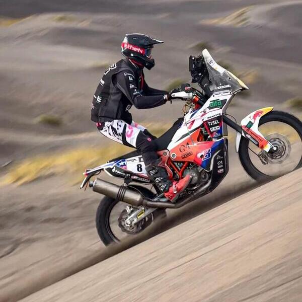 Benjamín Herrera brilla en el Desafío Ruta 40 y reafirma su nivel en el rally internacional